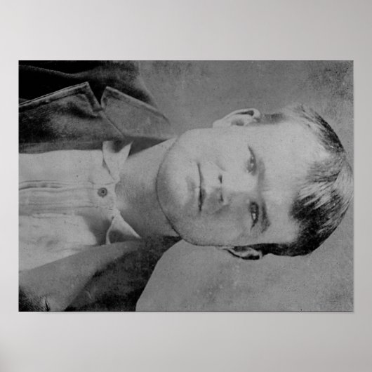 Robert LeRoy Parker "Butch Cassidy" Portrait Poster (Voorkant)