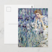 Robert Lewis Reid Fleur de Lis Briefkaart (Voorkant / Achterkant)