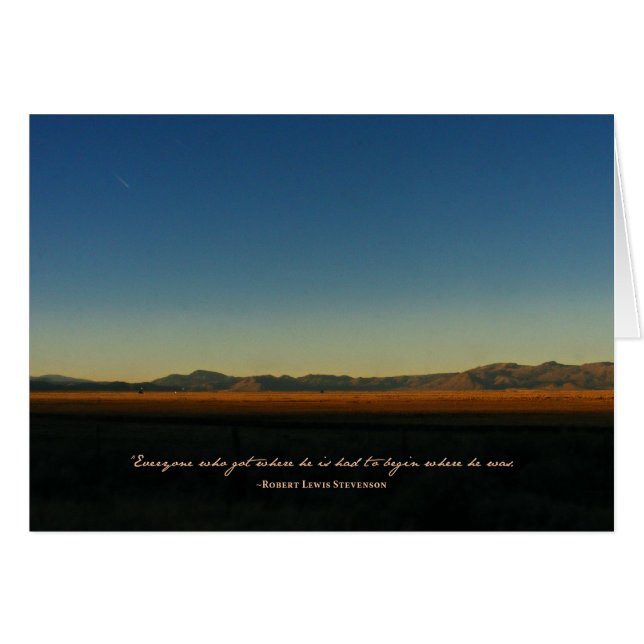 Robert Louis Stevenson - Bepaling (Voorkant Horizontaal)