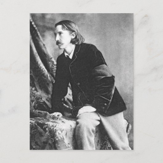 Robert Louis Stevenson Briefkaart (Voorkant)