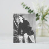 Robert Louis Stevenson Briefkaart (Staand voorkant)