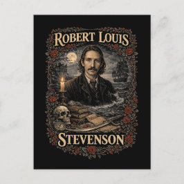 Robert Louis Stevenson Briefkaart