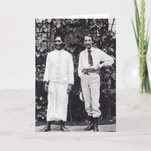 Robert Louis Stevenson en zijn vriend Kaart