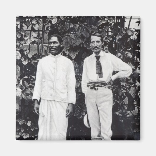 Robert Louis Stevenson en zijn vriend Magneet (Voorkant)