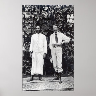 Robert Louis Stevenson en zijn vriend Poster