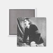 Robert Louis Stevenson Magneet (Voorkant / Achterkant)