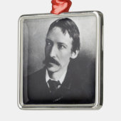 Robert Louis Stevenson Metalen Ornament (Links)