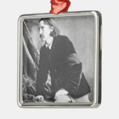 Robert Louis Stevenson Metalen Ornament (Links)