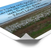 Robert Louis Stevenson-Rechter niet elke dag.... Poster (Hoek)