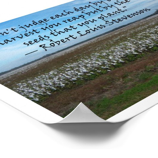 Robert Louis Stevenson-Rechter niet elke dag.... Poster (Hoek)