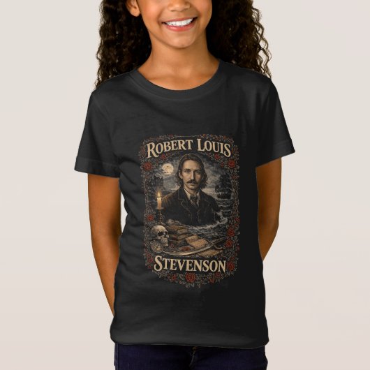 Robert Louis Stevenson T-shirt (Voorkant)