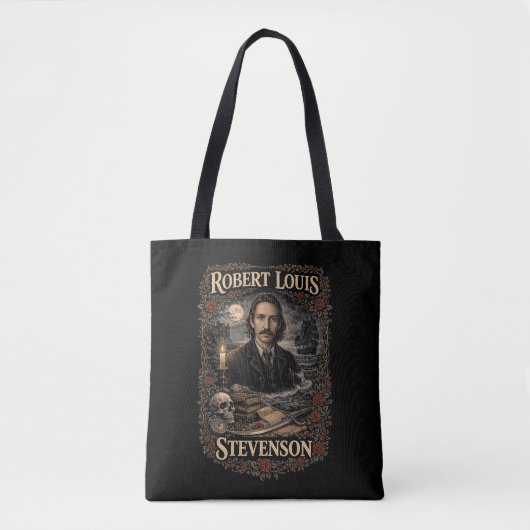 Robert Louis Stevenson Tote Bag (Voorkant)