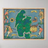 Robert Louis Stevenson's Treasure Island Poster (Voorkant)