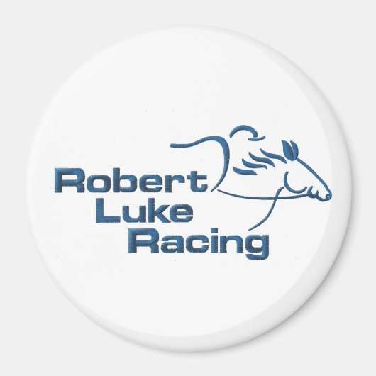 Robert Luke Racing Logo Magneet (Voorkant)