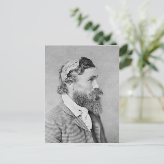 Robert McGee gescand door Sioux Chief Little Turtl Briefkaart (Staand voorkant)