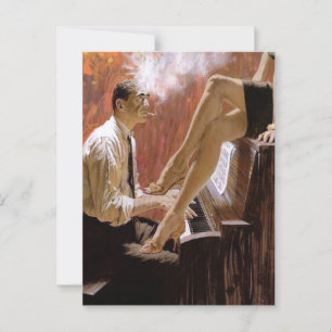 Robert McGinnis vermoordt me voor Nickels Hoesje Briefkaart