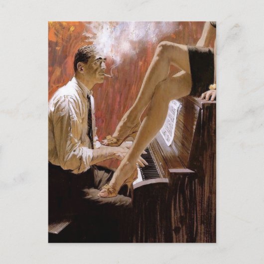Robert McGinnis vermoordt me voor Nickels Hoesje Briefkaart (Voorkant)
