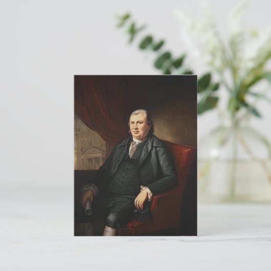 Robert Morris Briefkaart (Staand voorkant)