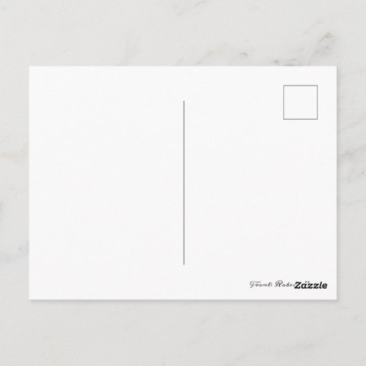 Robert Morris Briefkaart (Achterkant)