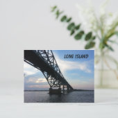 Robert Moses Causeway Long Island Briefkaart (Staand voorkant)