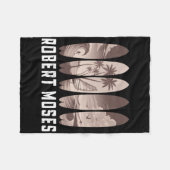 Robert Moses Surfboard Men Women Surfing  Fleece Deken (Voorkant (Horizontaal))