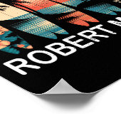Robert Moses Surfboard Surfen Retro _1 Poster (Hoek)