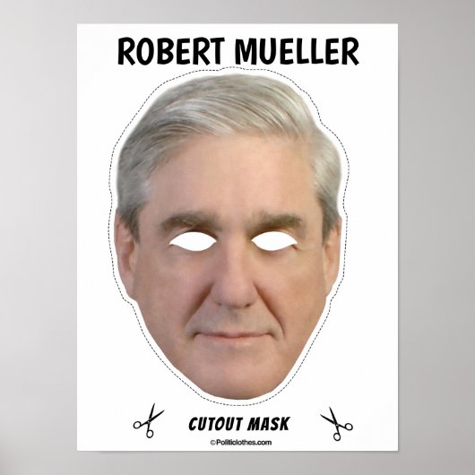 ROBERT MUELLER Halloween Mask Poster (Voorkant)