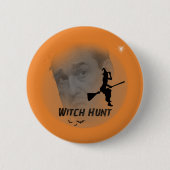 Robert Mueller-President Trump Witch Hunt Button (Voorkant)