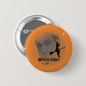Robert Mueller-President Trump Witch Hunt Button (Voorkant /achterkant)
