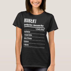 Robert Nutritional Facts Serving Size Calorieën T-shirt