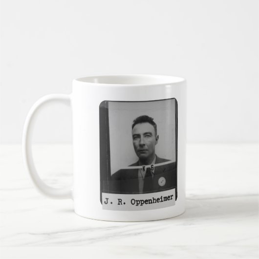 Robert Oppenheimer Koffiemok (Links)