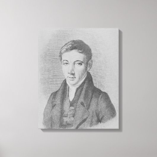 Robert Owen, 1823 Canvas Afdruk (Voorkant)