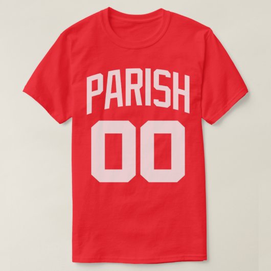 Robert Parish Jersey T-shirt (Design voorkant)