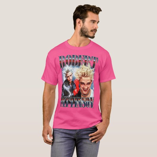 Robert Pattinson Bootleg  Shirt (Voorkant volledig)