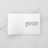 Robert Pattison Birthday Card Kaart (Binnen)