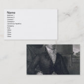 Robert R. Livingston, gegraveerd door E. Mackenzie Visitekaartje (Voorkant / Achterkant)