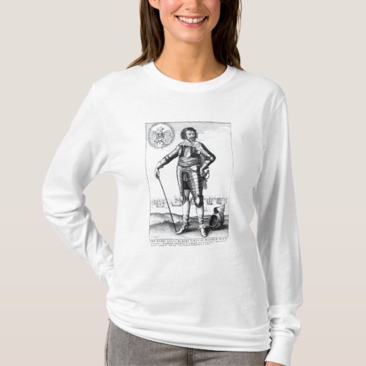 Robert Rich, tweede graaf van Warwick T-shirt (Voorkant)