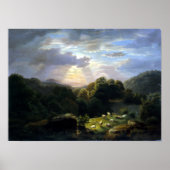 Robert S. Duncanson Landscape met Sheep Poster (Voorkant)