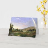 Robert S. Duncanson Landschap met Poster van de re Kaart (Gele Bloem)