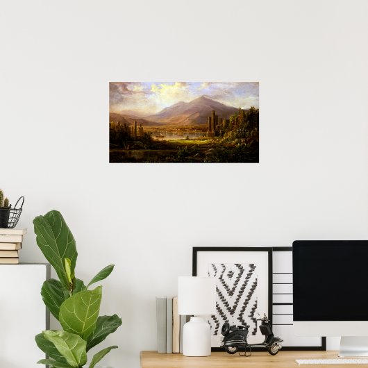 Robert S. Duncanson Pompeii Poster (Thuiskantoor)