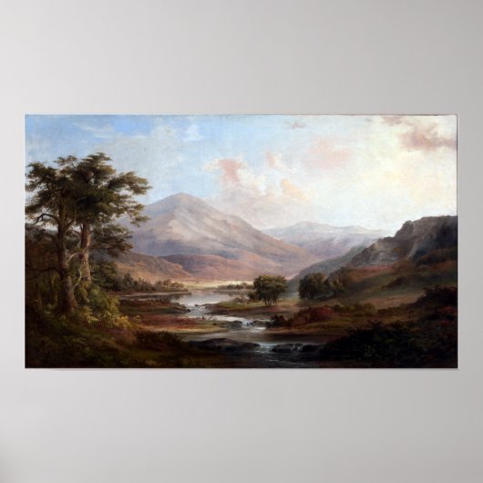 Robert S. Duncanson Scottish Landscape Poster (Voorkant)
