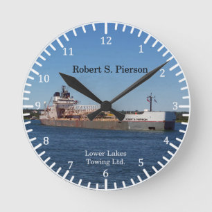 Robert S. Pierson clock Ronde Klok