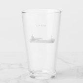 Robert S. Pierson glass Glas (Achterkant)