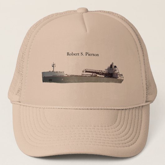 Robert S. Pierson trucker hat Pet (Voorkant)
