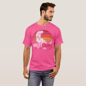 Robert Saurus Funny Personalized Dinosaur T Rex Na T-shirt (Voorkant volledig)