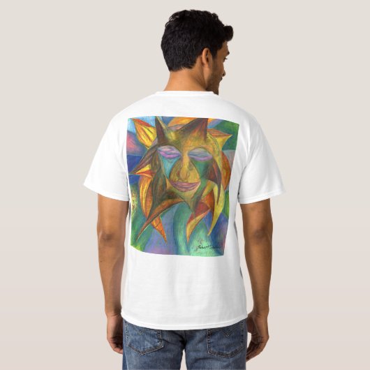 Robert Schoolfield's Colors of Love T-shirt (Achterkant volledig)