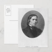 Robert Schumann, 1839 Briefkaart (Voorkant / Achterkant)