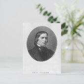 Robert Schumann, 1839 Briefkaart (Staand voorkant)