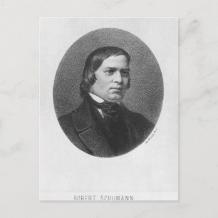 Robert Schumann, 1839 Briefkaart