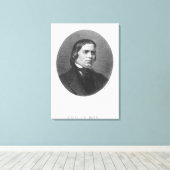 Robert Schumann, 1839 Canvas Afdruk (Insitu (Houten vloer))